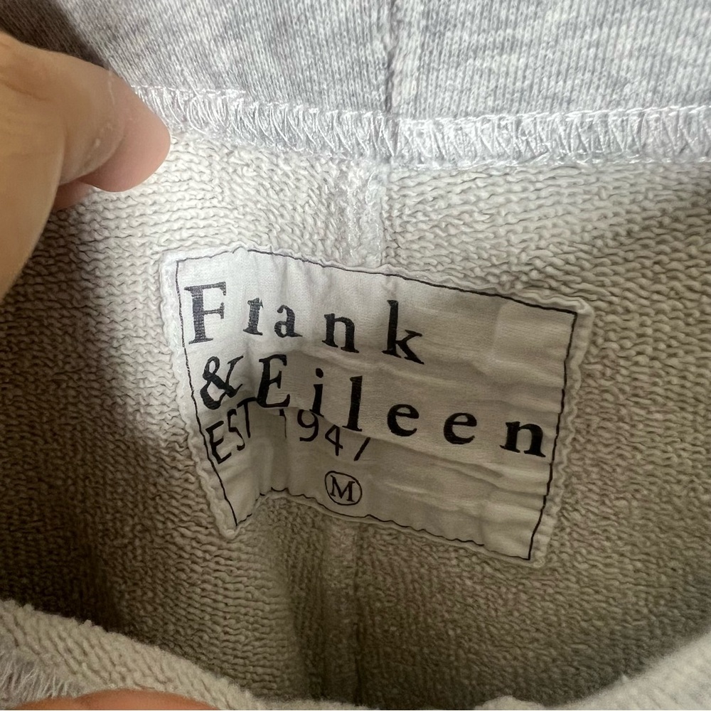 Frank & Eileen Aspen Travel Sweat Set Gray Melange Size Medium Cotton - Picture 8 of 12